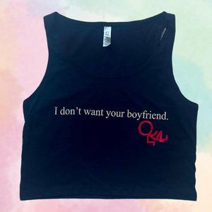 NEW I Don't Want Your Boyfriend | Funny Graphic Tee Women's T-Shirt